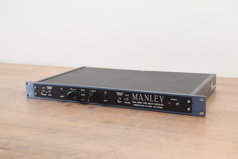 Manley Stereo Tube DI Dual Mono Tube Direct Interface (church owned) CG00MVN