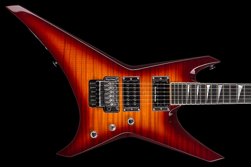 Jackson USA Warrior WR1 - Burnt Cherry Burst - Oiled Neck PV