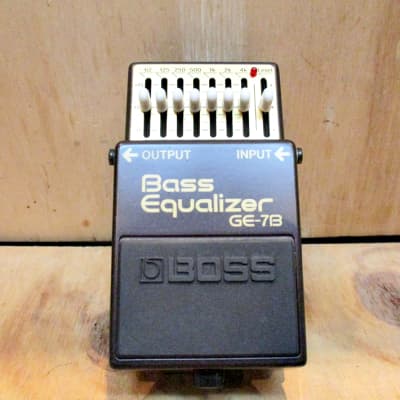 BOSS GE-7B Bass Equalizer ボス ベース イコライザー GE-7B Bass Equalizer（ベース用グラフィックイコライザー