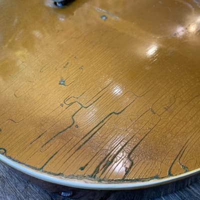 1954 Gibson Les Paul Gold Top with the original hard shell case image 17