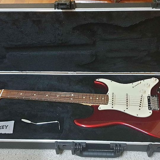 Fender Stratocaster American Standard  2012 Candy Apple Red image 1