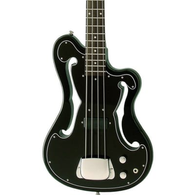 Eastwood Guitars EEB-1 Electric Bass Guitar - Black - Ampeg AEB 