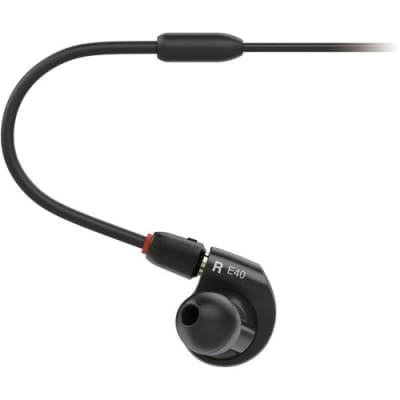 Audio-Technica ATH-E40 Professional In-Ear Monitor Headphones (Open Box) image 3