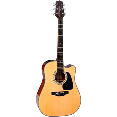 Takamine G Series GD30CE Dreadnought Cutaway Acoustic-Electric Guitar Gloss Natural image 3