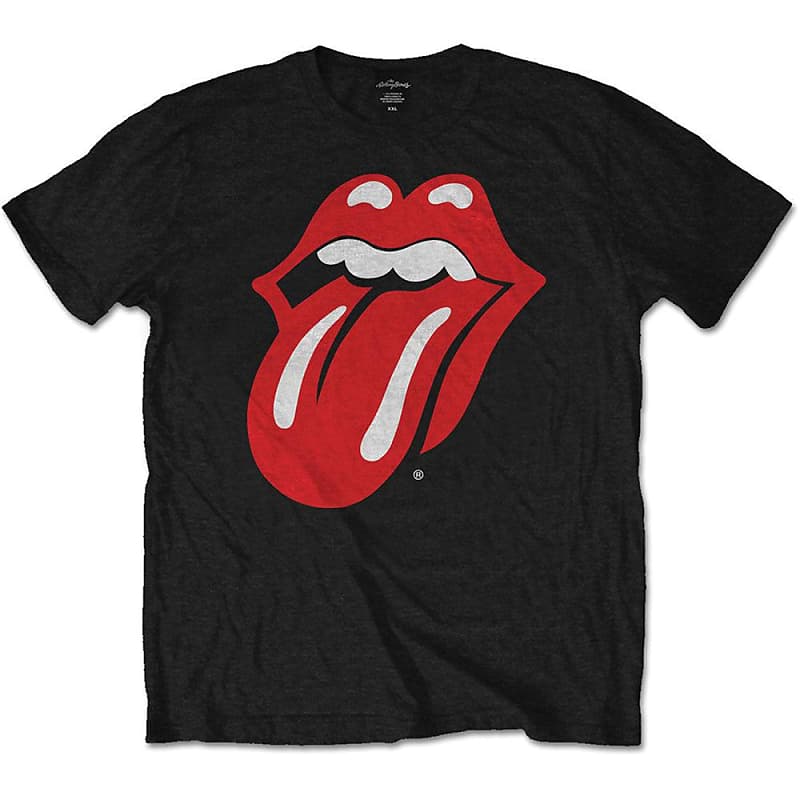 Rock Off The Rolling Stones Unisex T-Shirt | Classic Tongue | | Reverb