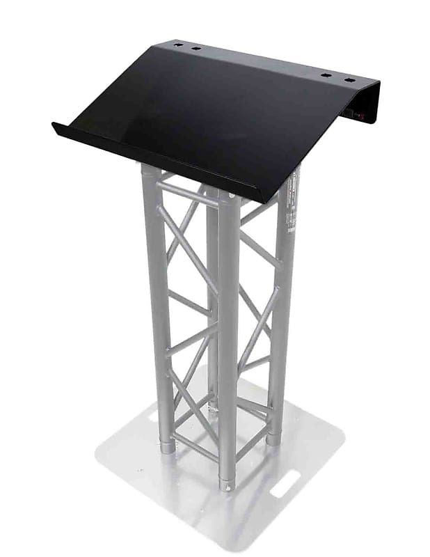 ProX XT-LECTERN24 BL, 24" Truss Lectern for D-Series Connectors with 4x Punched image 1