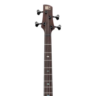 Used Ibanez SR1350BDUF SR Premium Bass Guitar - Dual Mocha Burst Flat image 12