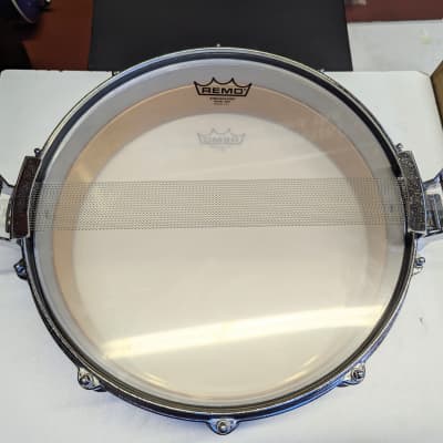 Vintage Pearl Brass Shell, Snare Drum- 6 x 14-Remo Heads-Made In Taiwan