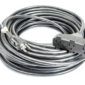 Elite Core Audio SPTT-12-100 Stage Power Triple Tap 12 AWG Power Cable - 100'