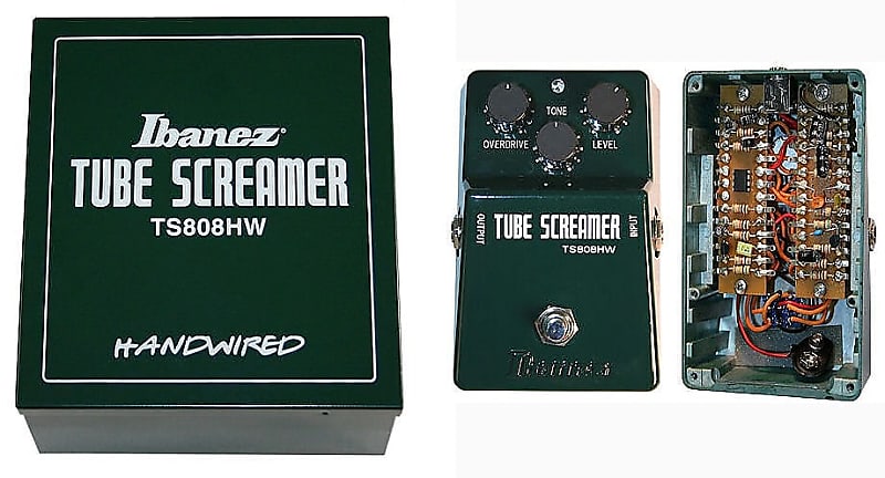 Ibanez TS808HW Tube Screamer Handwired Overdrive 2009 - Present image 2