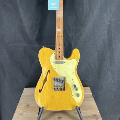 Von K Guitars T-Time 69 Relic Tele Style Aged Butterscotch Blonde Nitro Lacquer image 5