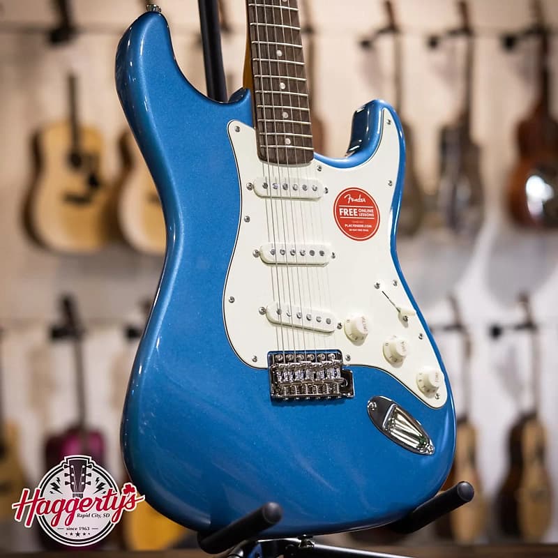Squier Classic Vibe 60s Stratocaster - Lake Placid Blue image 1