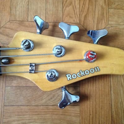 80"s 1988 Rockoon with Schaller Bass guitar Japan with original gigbag  Ibanez SR 1000 style image 7