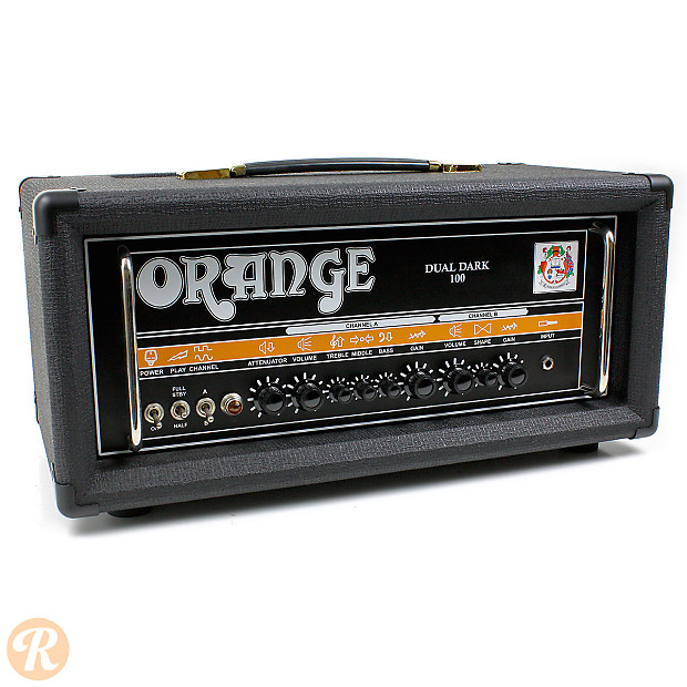 Orange DD100 Dual Dark 100w Twin Channel Guitar Head image 1