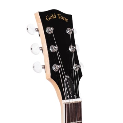 Gold Tone GT-750/L Deluxe Hard Rock Maple Neck 6-String Banjitar(Banjo-Guitar) w/Gig Bag & Resonator For Left Handed Players image 3