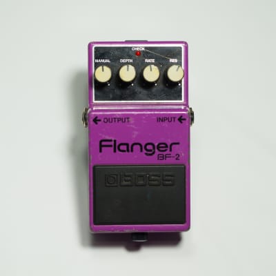 Boss BF-2 Flanger 1980-1984 (Black Label) Made In Japan | Reverb