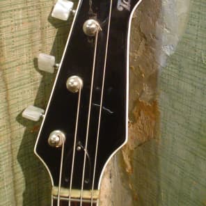 1960s Crucianelli Tonemaster Italian Red Sparkle Bass image 3