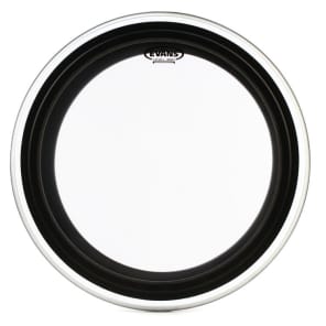 Evans GMAD Clear Drumhead with Damping System - 22 inch image 4