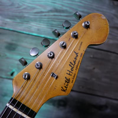 Keith Holland Custom S-ANS #1327 - Nitro 3-Tone Sunburst image 2