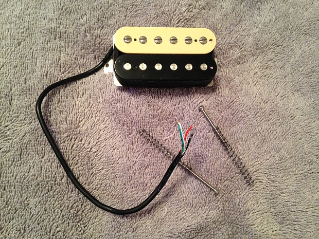 Gibson Super 57 Classic Zebra 4 Wire Pickup With Screws And Springs