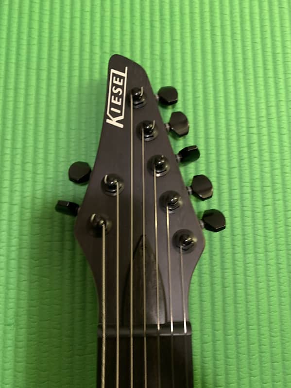 Kiesel Vanquish 7 string 2017 Blacked out ash satin | Reverb