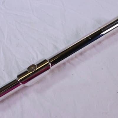 Yamaha Model YFL-362H Intermediate Flute Silver Head Offset G, B Foot MINT CONDITION image 2