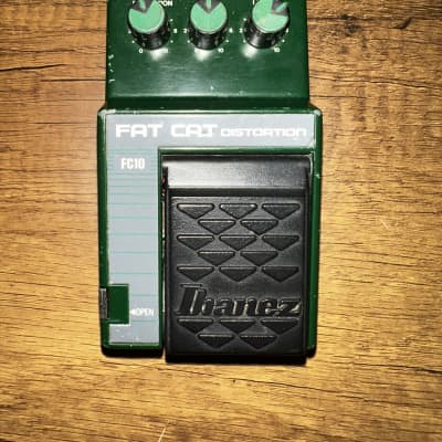 Reverb.com listing, price, conditions, and images for ibanez-fc10-fat-cat-distortion