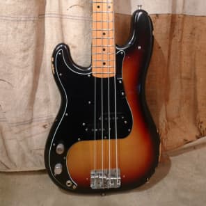 Fender Precision Bass Lefty 1974 Sunburst image 2