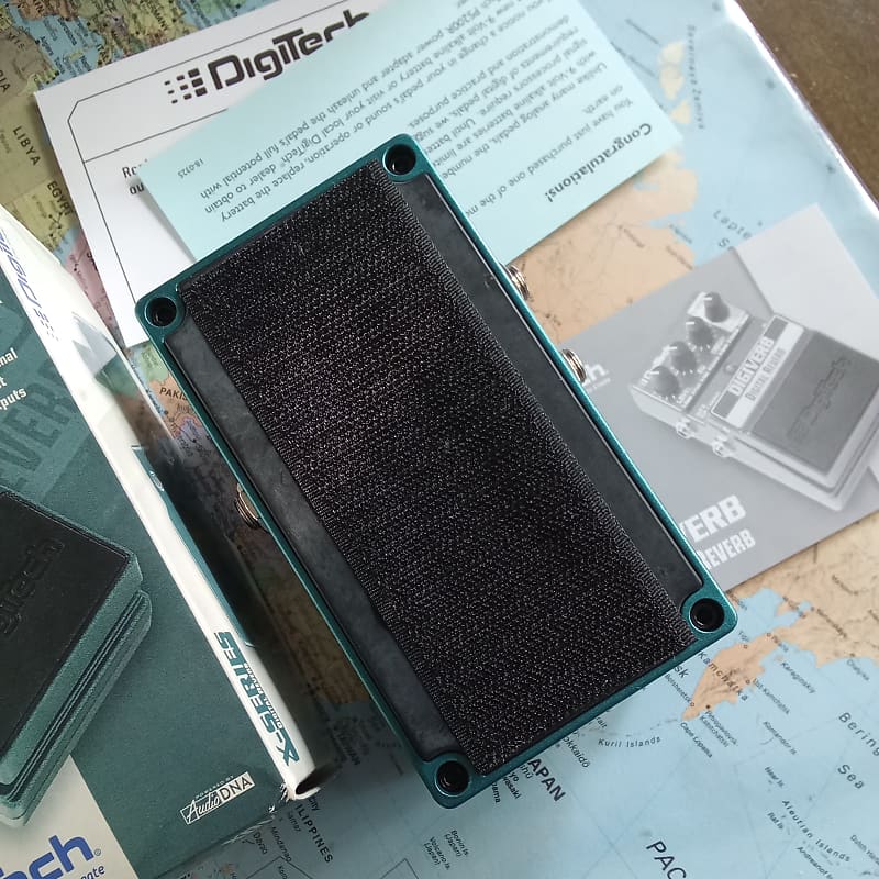 Digitech Digiverb Digital Reverb Effects Pedal Free USA