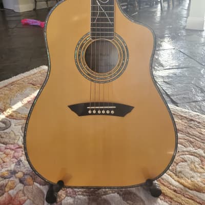 Mirko Matic (handmade) Steel String Acoustic Guitar With Fishman Pick Up .(can be removed) attached Inside. (  Lacquered  Natural image 6