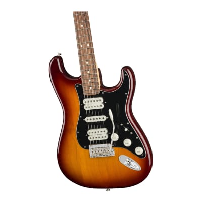 Fender Player Stratocaster HSH 6-String Electric Guitar (Right-Handed, Tobacco Sunburst) image 3