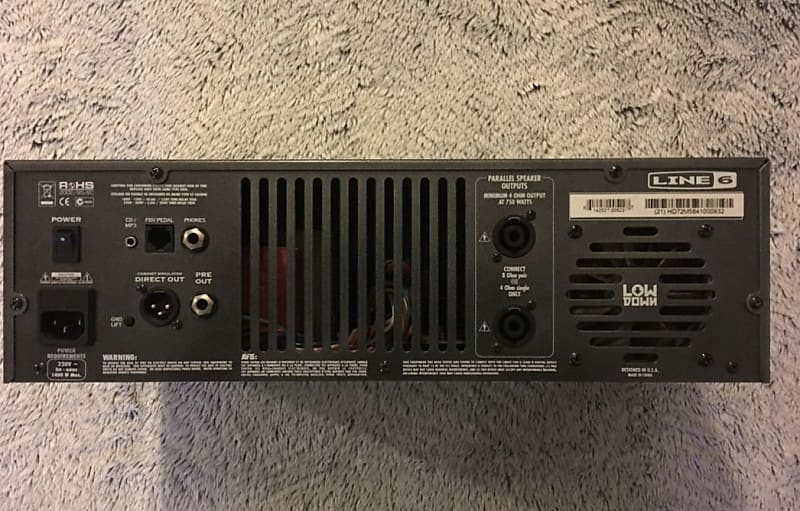 ◇LINE6 ◇LOWDOWN HD750 ◇送料込み Line 6 LowDown HD750 Rackmount Bass Head | zZounds