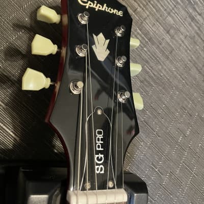 Epiphone Limited Edition 1966 G-400 Pro SG - Cherry image 7