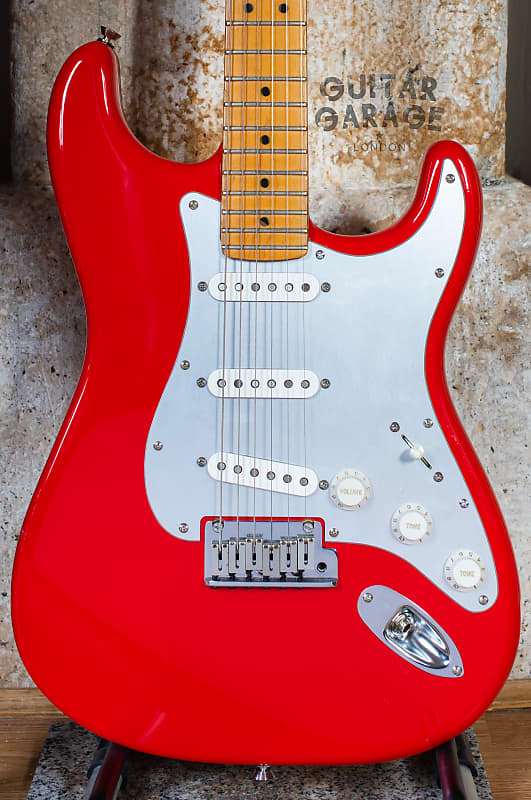 Fender USA American Standard Stratocaster Torino Red | Reverb UK