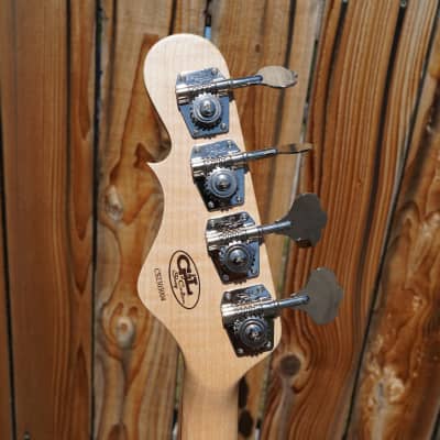 G&L USA Custom Shop JB Blackburst 4-String Electric Bass w/ Black Tolex Case (2023) image 7