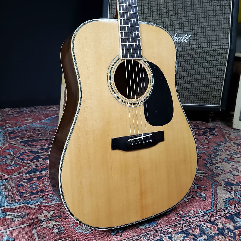 1970's TF Morris W-50 Special D45 Style Dreadnought | Reverb