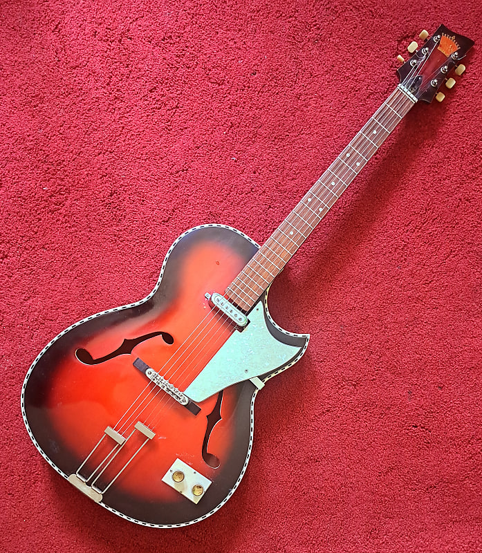 Fasan Electric Archtop/Jazz Hollowbody from the 50s image 1
