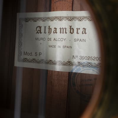 Alhambra 5P Spanish Classical image 5