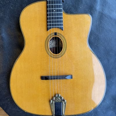 Gitane DG-455 Thinline Petite Bouche Gypsy Jazz Acoustic Guitar for sale