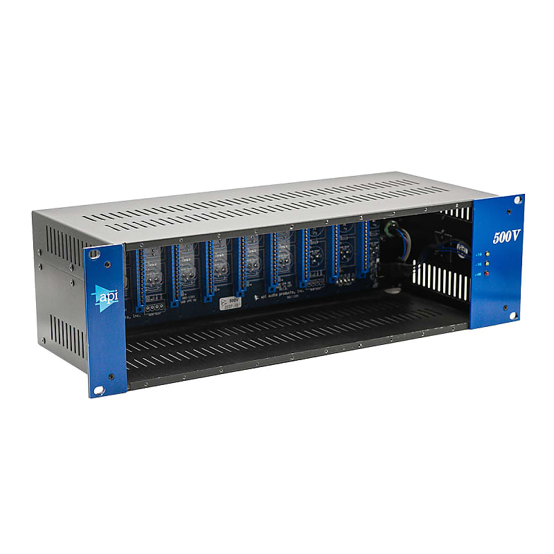 API 500VPR 10-Slot 500 Series Rack with L200 Power Supply imagen 2