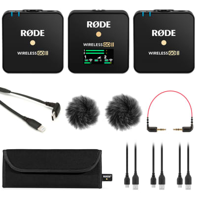 Rode Lavalier GO, Omnidirectional Professional-Grade Lavalier Microphone,  Wearable, 3.5mm TRS Connector, Black – Design Info