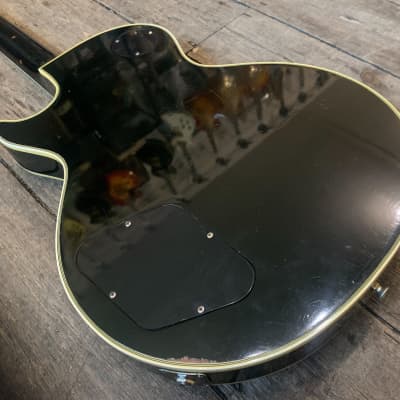 1958 Gibson Les Paul Custom, Ebony Black & Original Hard shell case image 10