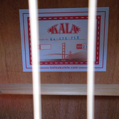 Kala KA-GTR-PLR Parlor Size Guitar w/bag image 2