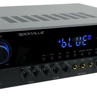 Rockville SingMix 5 2000w Home Theater Receiver w/ Bluetooth/Echo/Mic inputs image 3