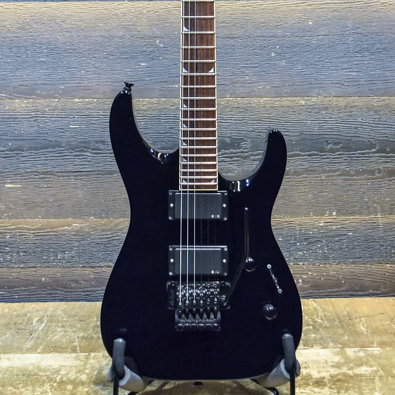 1998 Jackson DKMG Dinky Made in Japan Black Electric Guitar w/Case