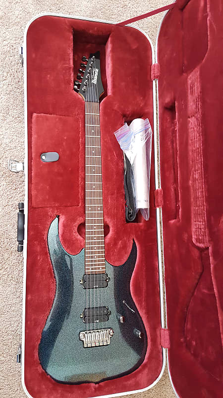 Ibanez Prestige RGA 121 CDO - Crushed Deep Ocean - 2007 | Reverb