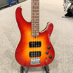 1983 Ibanez RB924cs Roadstar II Bass Japan- Cherry Sunburst