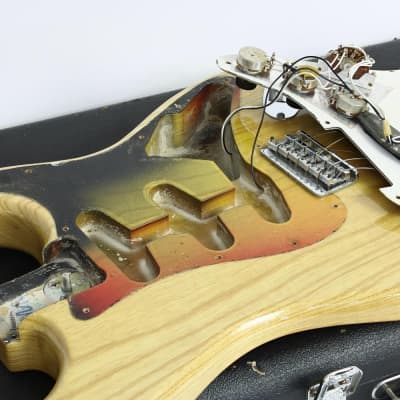 1977 Fender Stratocaster Custom USA American Strat 70's 70s Vintage Guitar image 3