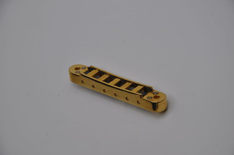 Graph Tech GHOST Resomax Pat Pend 4MM GT-8843 Tune-O-Matic GOLD Bridge