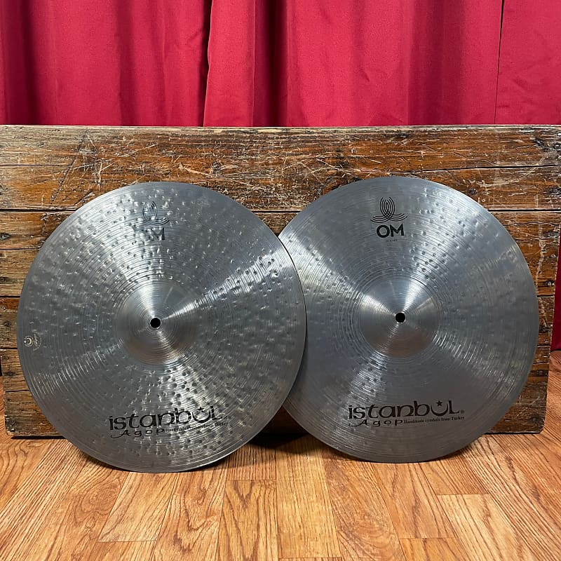 15" Istanbul Agop Om Cindy Blackman Santana HiHat Cymbal Reverb